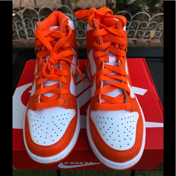 Nike Dunk High “Syracuse” Size 3.5Y/ 5 Women’s - Picture 2 of 9